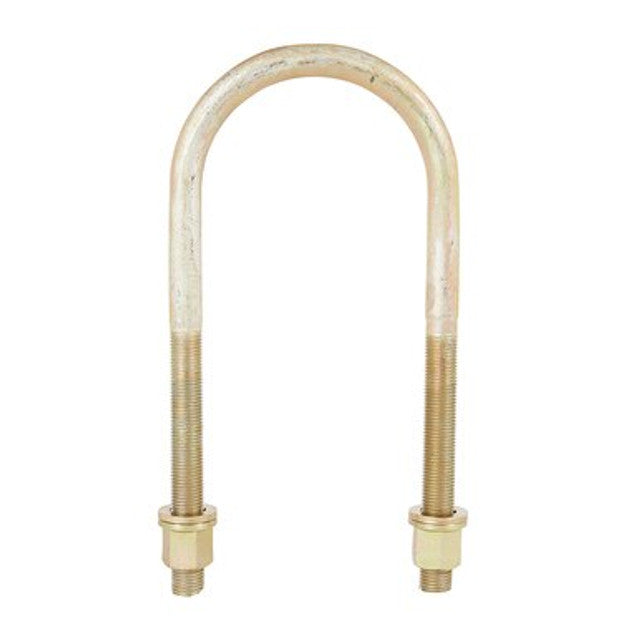 Round Top U Bolt, 83mm x 240mm x 14mm Fits Toyota Landcruiser 76,78,79 Series - PSICO OFFROAD