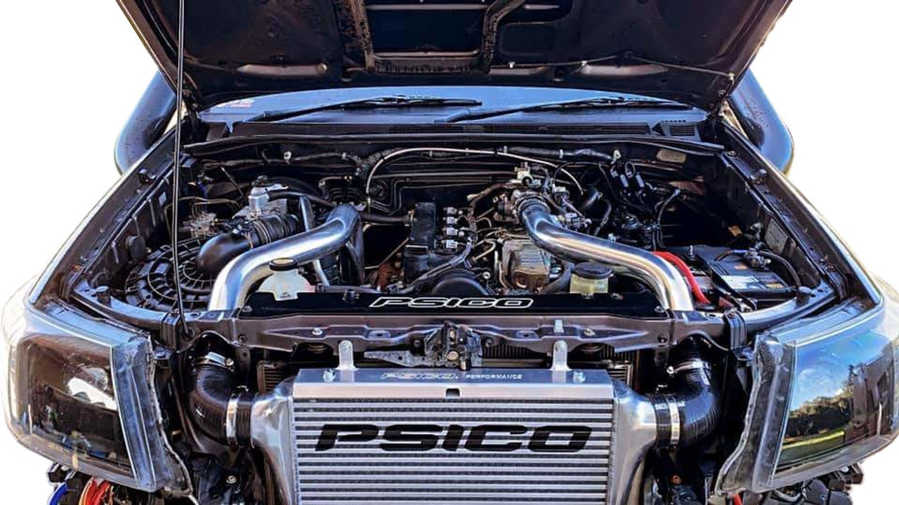 PSICO Performance Front Mount Intercooler Kit (HILUX 1KD-FTV KUN26) - PSICO OFFROAD
