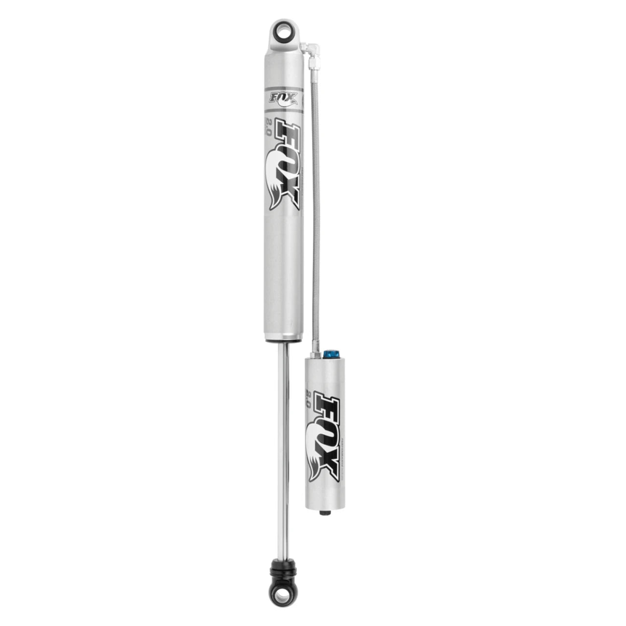 Rear Shock, Remote Reservoir, Fox 2.0 Performance series, 3 - 5.5 INCH Lift, with adjuster Fits Nissan Patrol GU Series 1, 2, 3, 4 Y61, GQ Y62 - PSICO OFFROAD