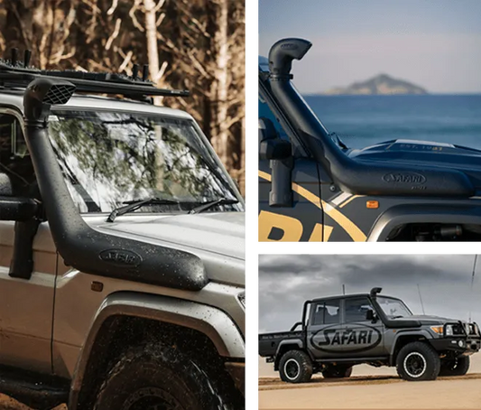 Safari 4x4 ARMAX Snorkel (Toyota Landcruiser 70 Series 1VD-FTV 4.5L V8 Diesel Wide Front) - PSICO OFFROAD