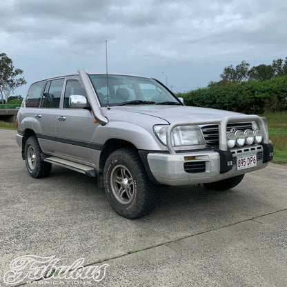 STAINLESS STEEL SNORKEL TO SUIT TOYOTA LANDCRUISER 100/105 SERIES - PSICO OFFROAD