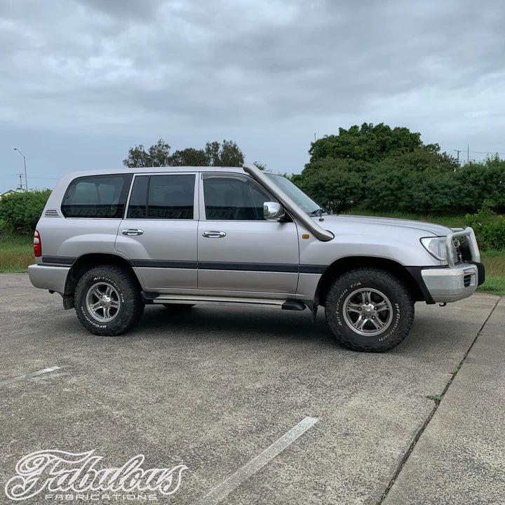 STAINLESS STEEL SNORKEL TO SUIT TOYOTA LANDCRUISER 100/105 SERIES - PSICO OFFROAD