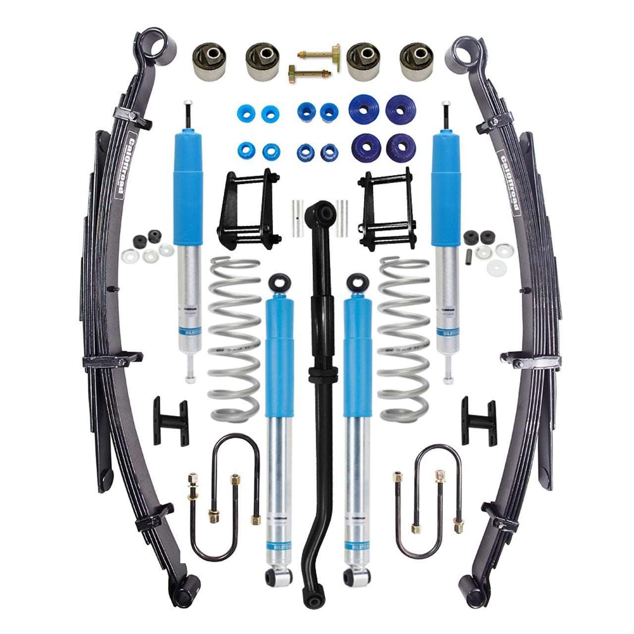 4x4 Lift Kit, CalOffroad Platinum Series, 3 INCH Lift Fits Toyota Landcruiser 79 Series 2012 + - PSICO OFFROAD