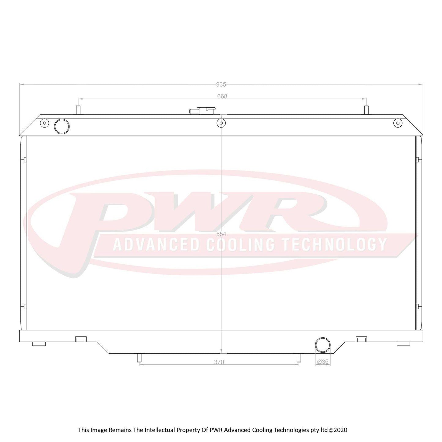 PWR 55mm Radiator (Nissan Patrol Y61 GU 97-03) - PSICO OFFROAD