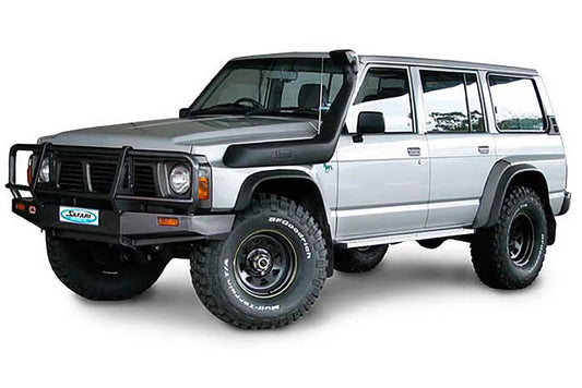 Safari 4x4 Snorkel (Nissan Patrol GQ Y60 01/1988 - 10/1997 TD42 Diesel Discard Pre-Cleaner Option) - PSICO OFFROAD