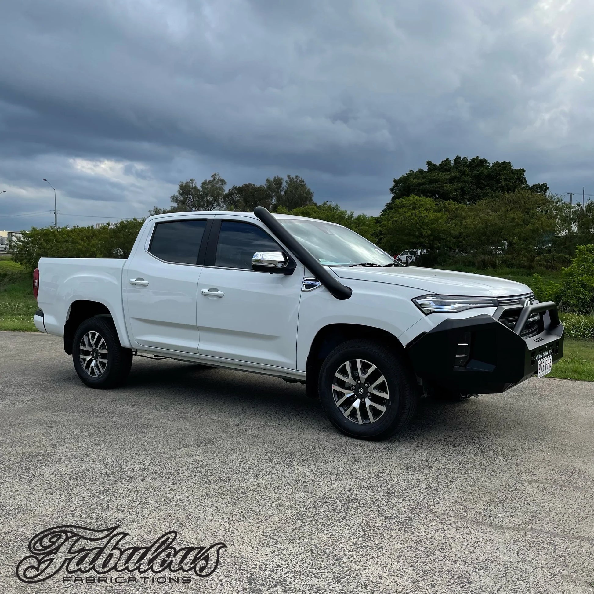 STAINLESS STEEL SNORKEL TO SUIT LDV T60 SHORT ENTRY - PSICO OFFROAD