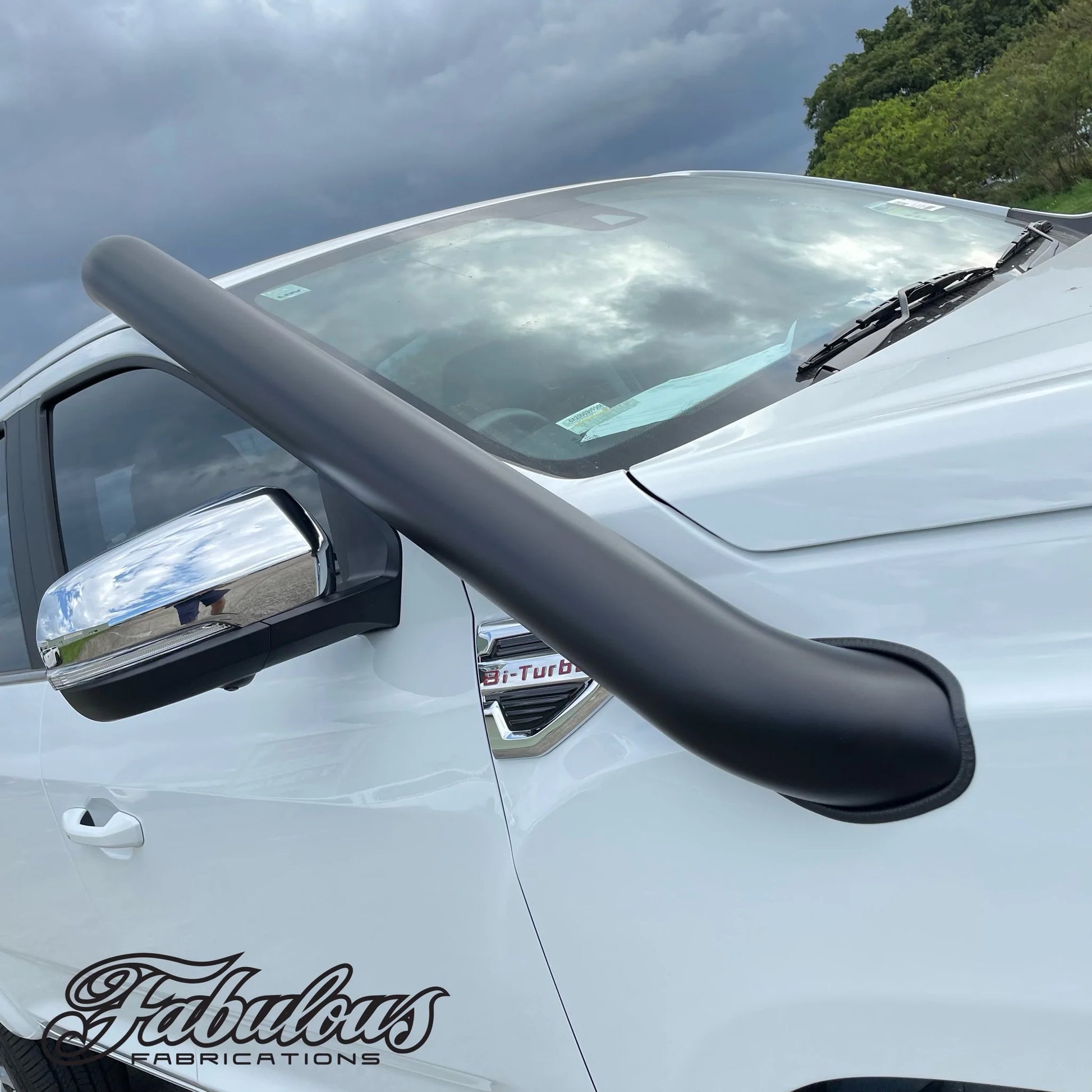 STAINLESS STEEL SNORKEL TO SUIT LDV T60 SHORT ENTRY - PSICO OFFROAD
