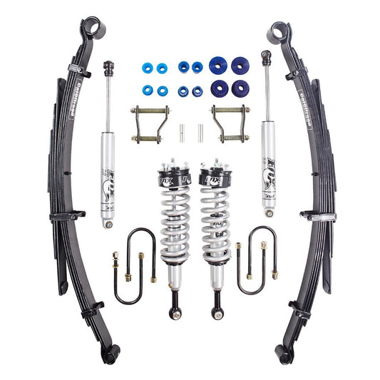 Fox 4x4 Lift Kit Tour Pack, 2 INCH Lift Fits Isuzu Dmax 2011 to Mid 2020 - PSICO OFFROAD