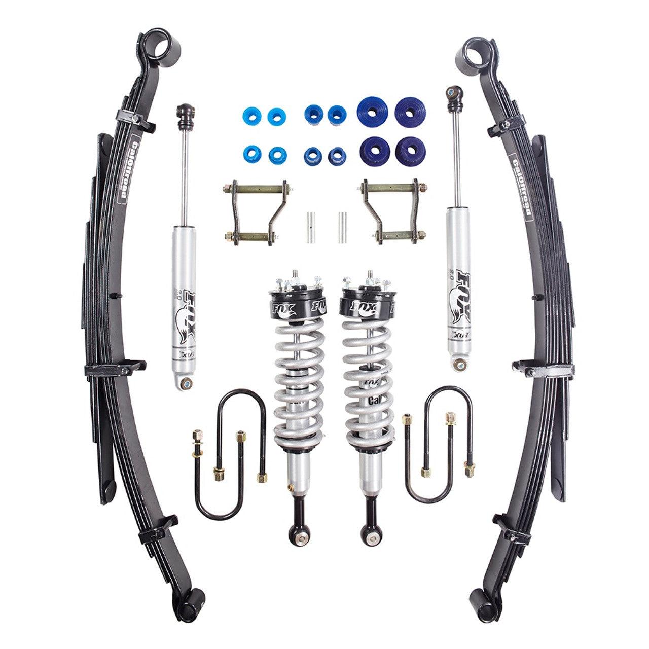 Fox 4x4 Lift Kit Tour Pack, 3 INCH Lift Fits Isuzu Dmax Mid 2020 + - PSICO OFFROAD