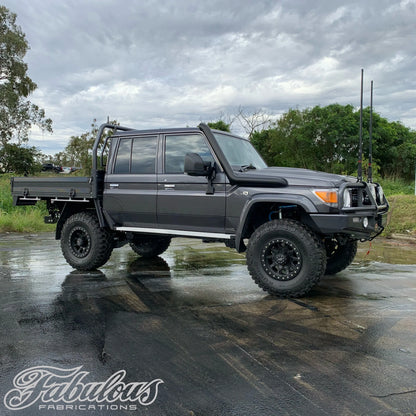 STAINLESS STEEL SNORKEL TO SUIT TOYOTA LANDCRUISER 76/78/79 VDJ SERIES - PSICO OFFROAD